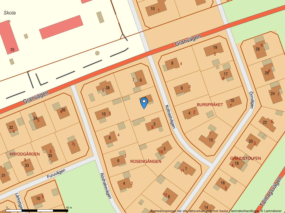 Koltrastvägen 7 , BERGA